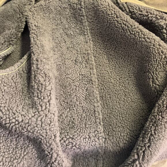 TODD SNYDER Size M Olive Green Lambskin Shearling Bomber Jacket - Picture 8 of 10